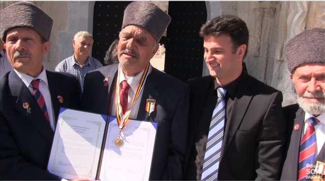 Kore Gazisi Ömer Oymak´a Madalyası Verildi