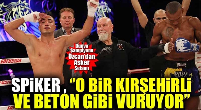 Komşuda Asker Selamı Veren Şampiyon