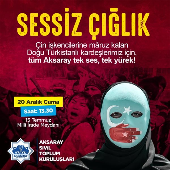 Aksaraylılar Sessiz Çığlıkta Buluşuyor.
