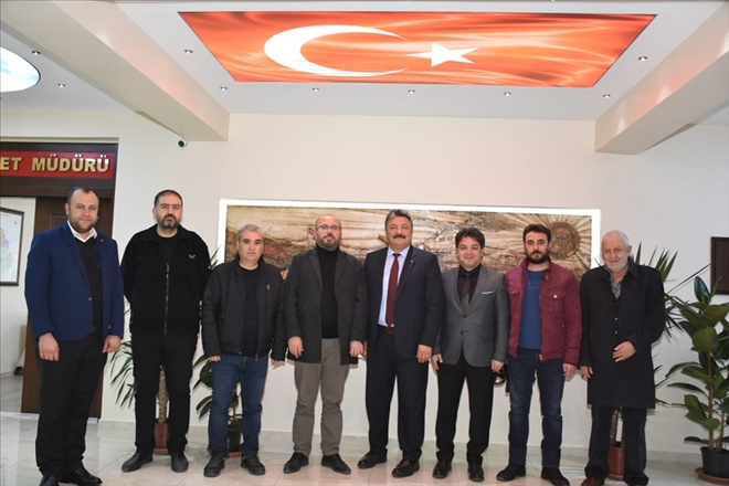 Gazeteciler Cemiyetinden  Kolcu´ya Ziyaret 