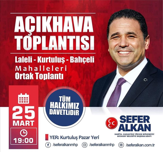 MHP DEN AÇIK HAVA TOPLANTISI