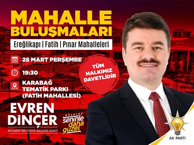 AK PARTİDEN MAHALLE TOPLANTILARI