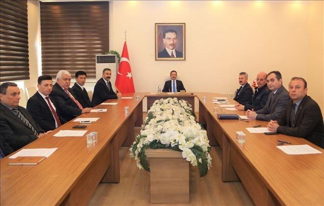 VALİLİKTE KOORDİNASYON TOPLANTISI