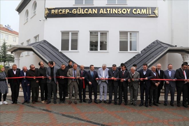 Aksaray da Hayırsever Katkısı İle Camii Yapıldı