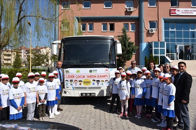 Lider Çocuk Tarım Kampı Başladı