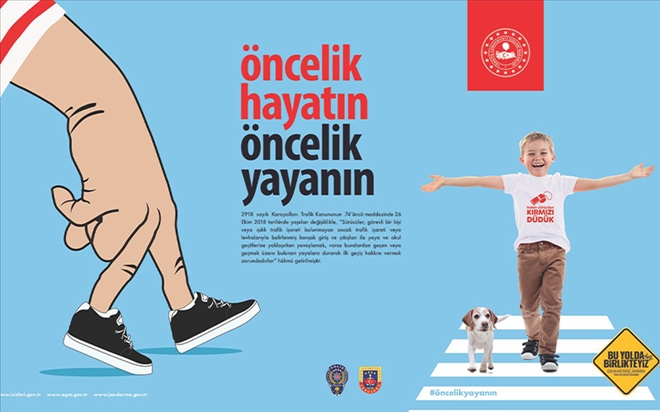 Trafikte Yaya Önceliği Seferberliği