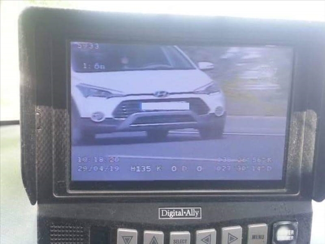 Radarla Hız Denetimi Yapıldı
