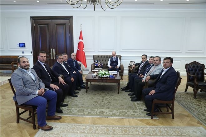 Aksaray Heyetinden İçişleri Bakanına Ziyaret!