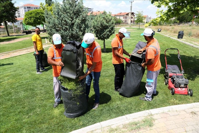 Park ve Dinlenme Alanlarının Bakımı Yapılıyor