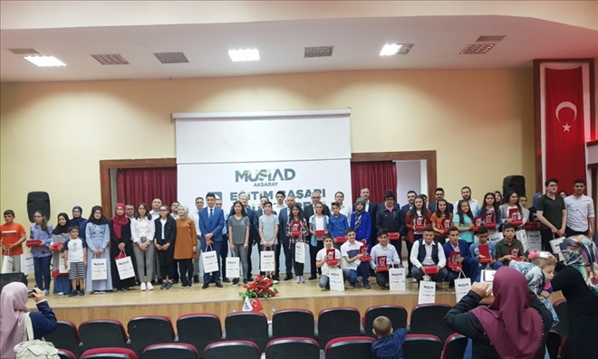 MÜSİAD Öğrencileri Ödüllendirdi 