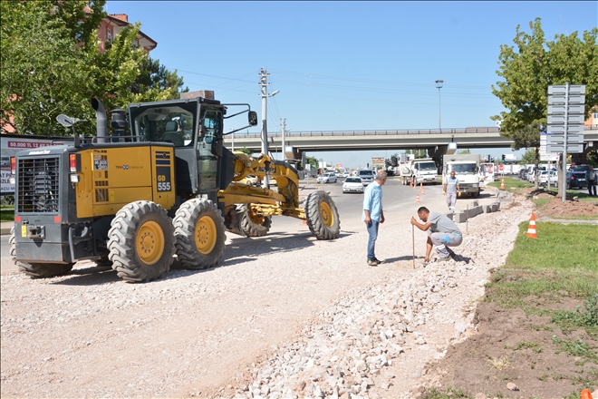 Sanayi Kavşağındaki  2 Şeritli Yol 3 Şerite Çıkıyor!