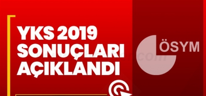 YKS Sonuçları Açıklandı