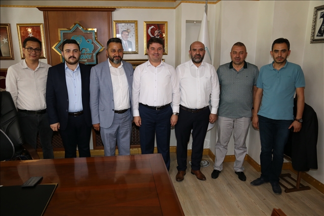 MÜSİAD´DAN BELEDİYE BAŞKAN  DİNÇER´E ZİYARET
