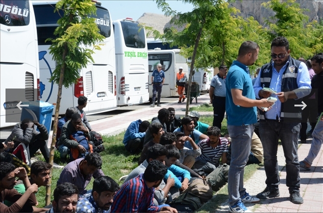 Göçmen Kaçakçılığı Daire Başkanlığından Uygulama Yapıldı