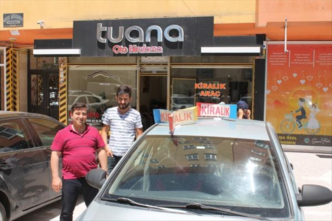 Oto kiralamada gurbetçi yoğunluğu