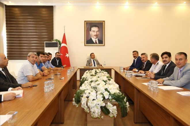 Valilikte Spor Güvenliği Toplantısı Yapıldı