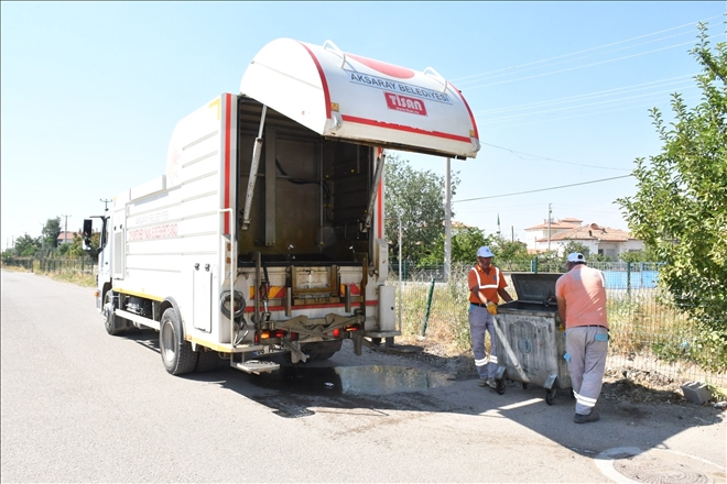 DAHA TEMİZ VE SAĞLIKLI BİR AKSARAY İÇİN ÇALIŞMALAR ARALIKSIZ SÜRÜYOR