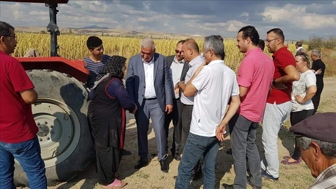  MHP heyeti afet bölgesinde