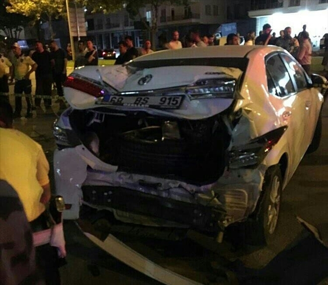 Kazada 1´i ağır 3 kişi yaralandı.