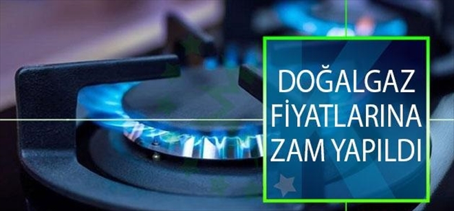 Doğalgaza Zam