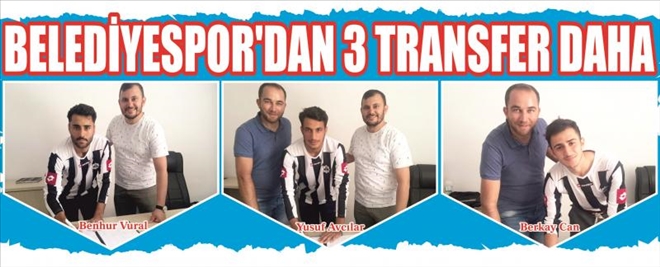 Belediyespor´dan 3 Transfer Daha 