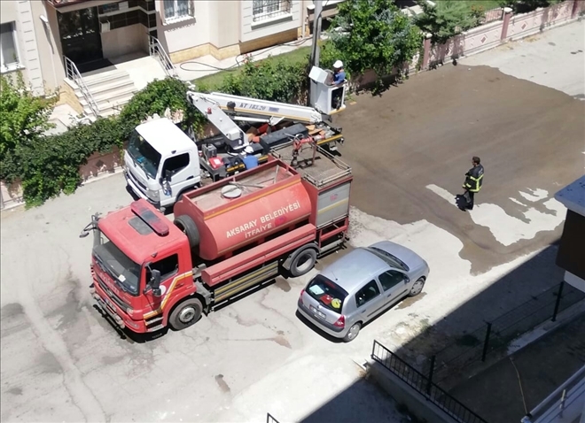 Elektrik kabloları patladı:Mahalleli korku dolu anlar yaşadı!