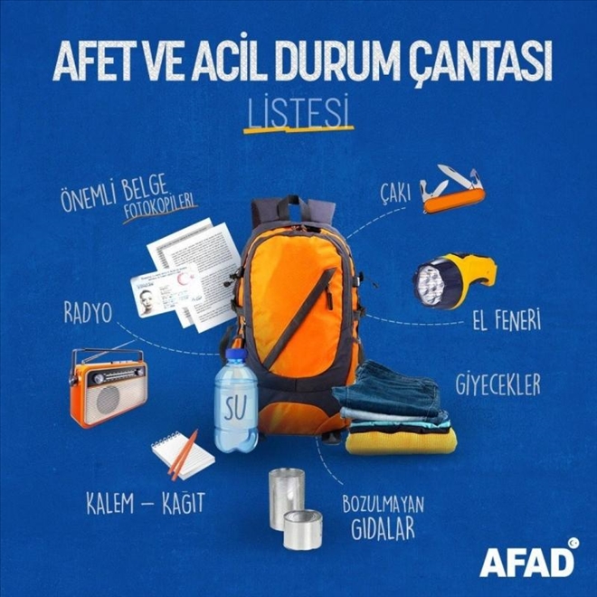 Afet ve Acil Durum Çantası Neden Önemli?