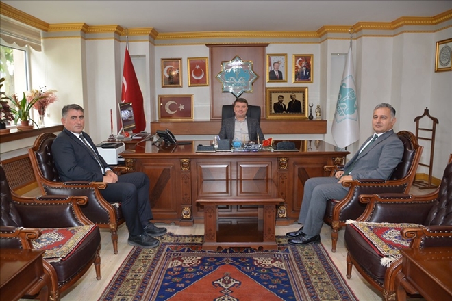 SÜTAŞ YÖNETİCİLERİNDEN BAŞKAN DİNÇER´E ZİYARET