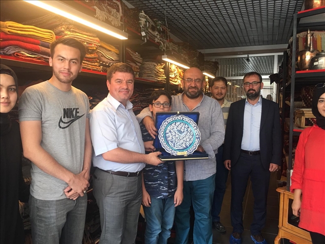 BAŞKAN EVREN DİNÇER´DEN HAYIRLI OLSUN ZİYARETİ