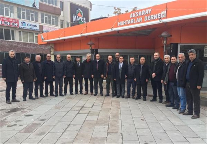 MHP den Muhtarlara Ziyaret