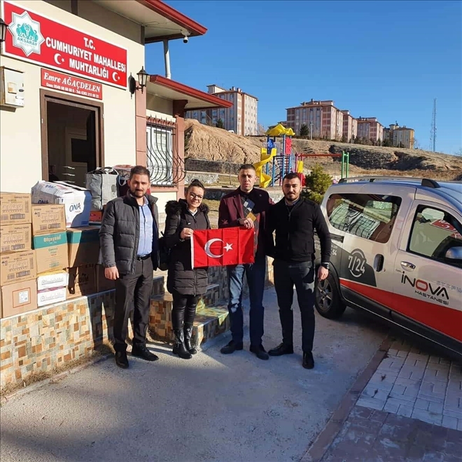 Muhtarlardan Örnek Davranış