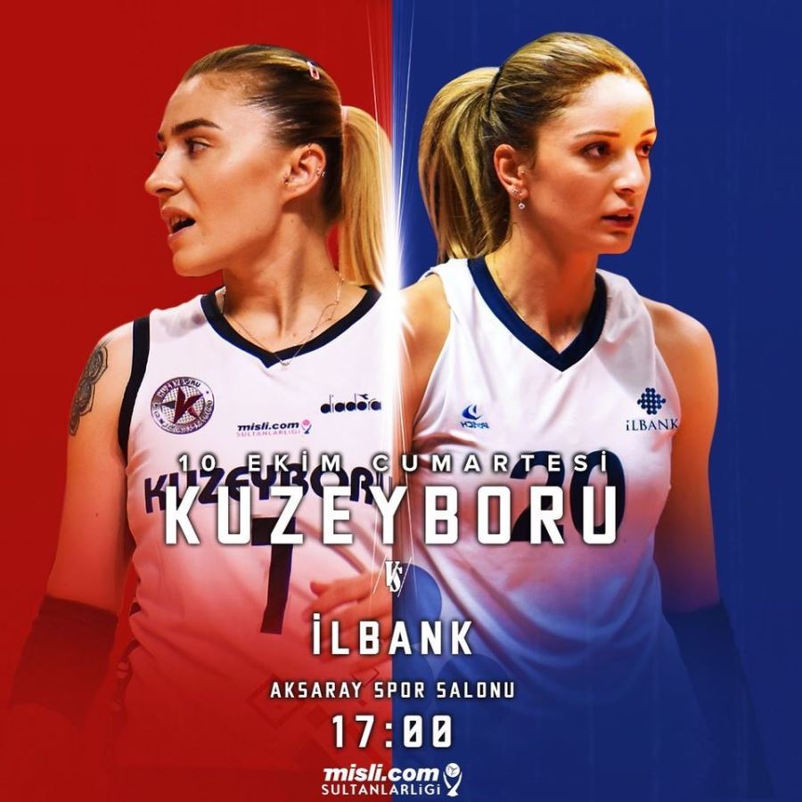 KUZEYBORUSPOR- İLBANK BUĞÜN 17.00 DE KARŞILAŞIYOR