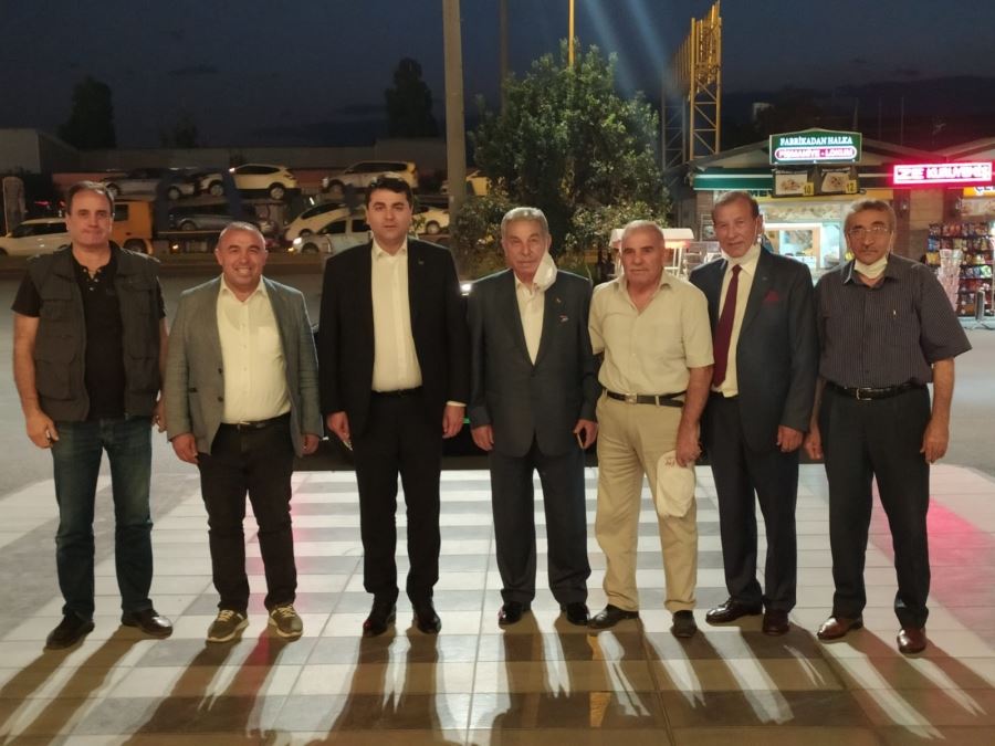 AKSARAYA DEMOKRAT PARTİ GENEL BAŞKANI GELDİ