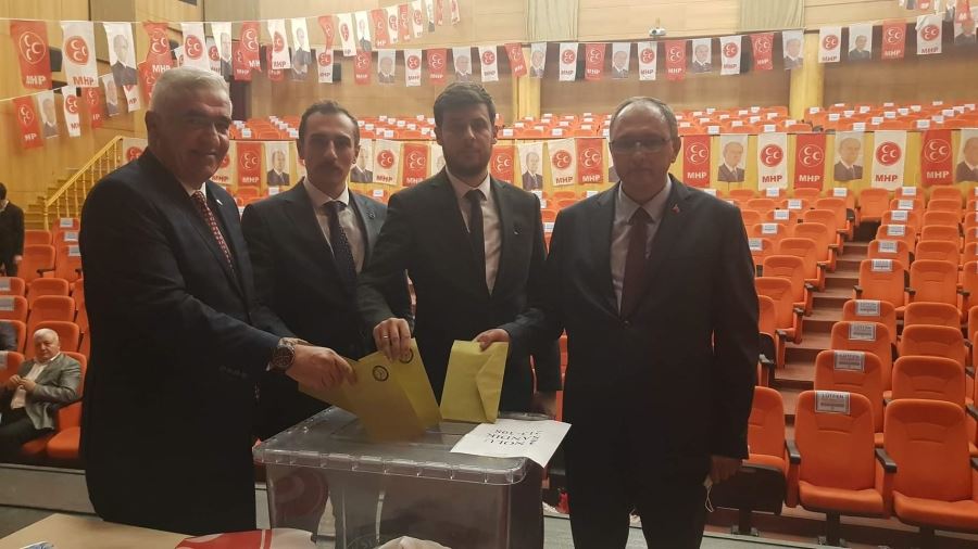 AKSARAYDA ÇÖLKESEN YENİDEN İL BAŞKANI OLDU