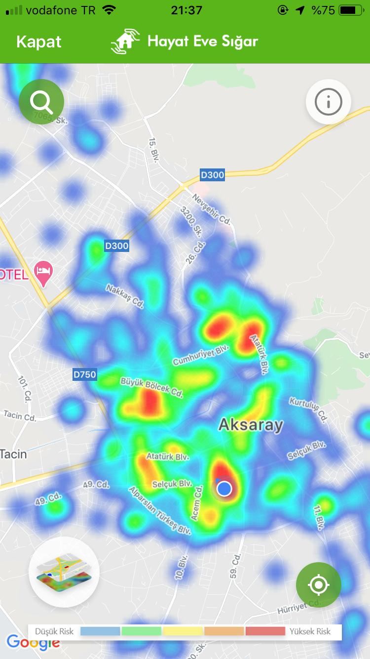 AKSARAY CORONAVİRÜSDE ASLINA DÖNMEYE BAŞLIYOR!