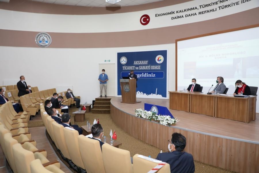 AKSARAYIN PROBLEMLERİ GÖRÜŞÜLDÜ
