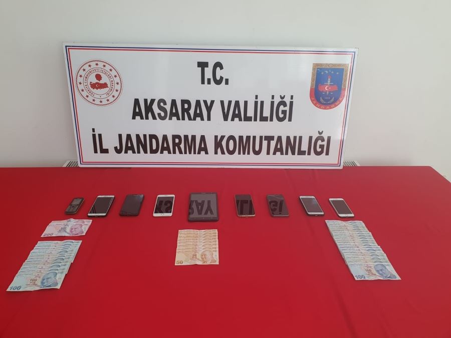 AKSARAYDA DOLANDIRICILARA SUÇ ÜSTÜ BASKIN