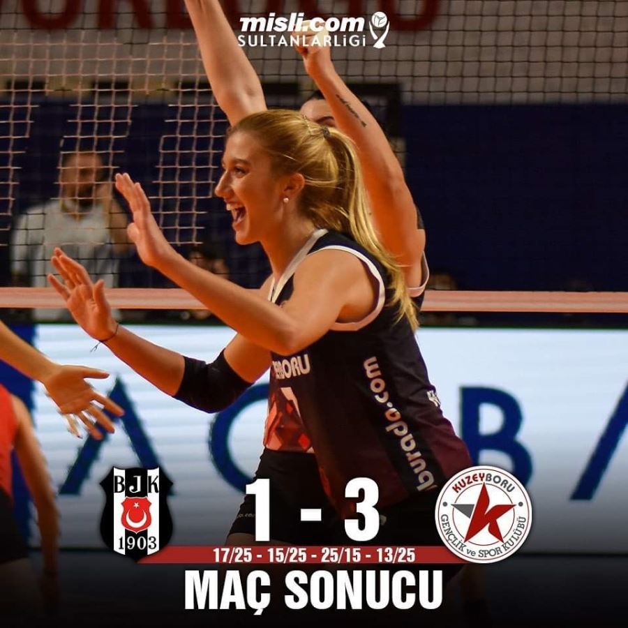 AKSARAY KUZEYBORU DEPLASMANDA BEŞİKTAŞI 3-1 YENDİ