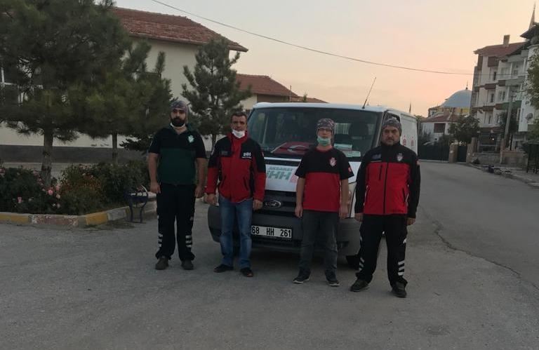 AKSARAY İHH ARAMA KURTARMA İZMİRE GİTTİ