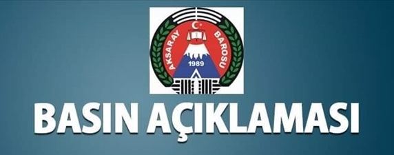 AKSARAY BAROSUNDAN BASIN AÇIKLAMASI