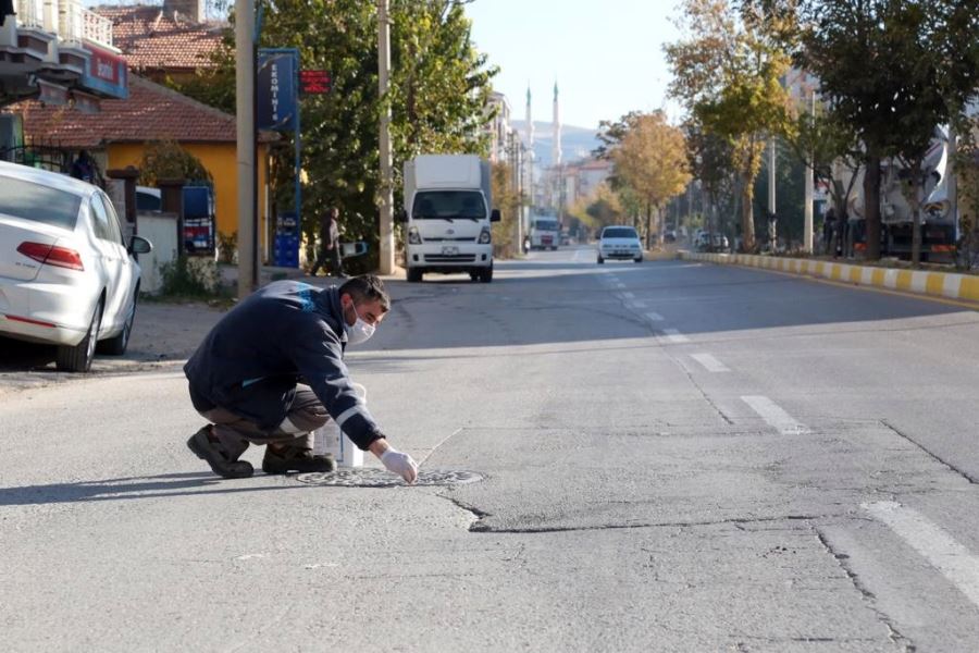 AKSARAY BELEDİYESİ ZARARLILARA KARŞI MÜCADELE EDİYOR