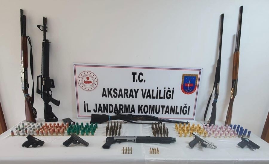 AKSARAY GENELİNDE JANDARMADAN 20 GÖZALTI