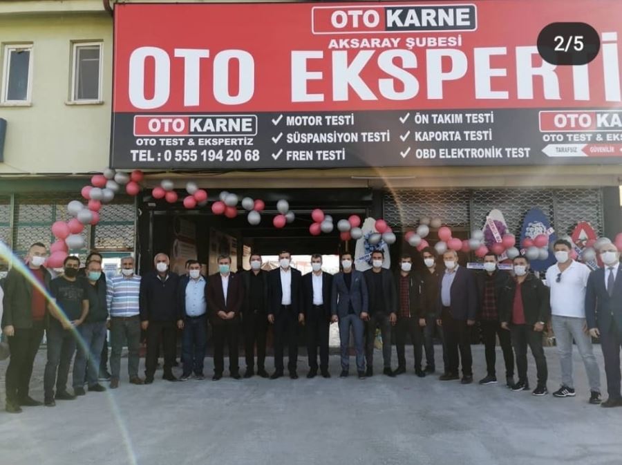  Aksaray Oto Test ve Ekspertiz Merkezi Toptancılar Sitesi Otogar yanında açıldı. 
