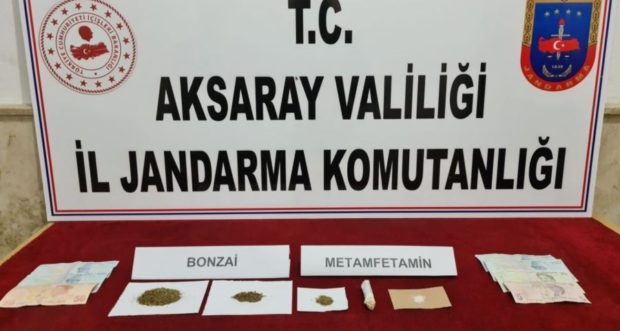 AKSARAY-GÜZELYURT IHLARA BELDESİNDE UYUŞTURUCU OPERASYONU 2 GÖZALTI
