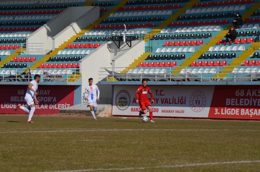 AKSARAYSPOR GALİBİYETLERİNE DEVAM EDİYOR. HAFTA İÇİ MAÇLARINDA DAHA BAŞARILIYIZ.