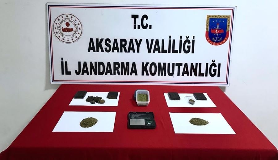 AKSARAYDA UYUŞTURUCU MADDE İMAL VE TİCARETİ YAPAN ŞAHIS GÖZALTINA ALINDI