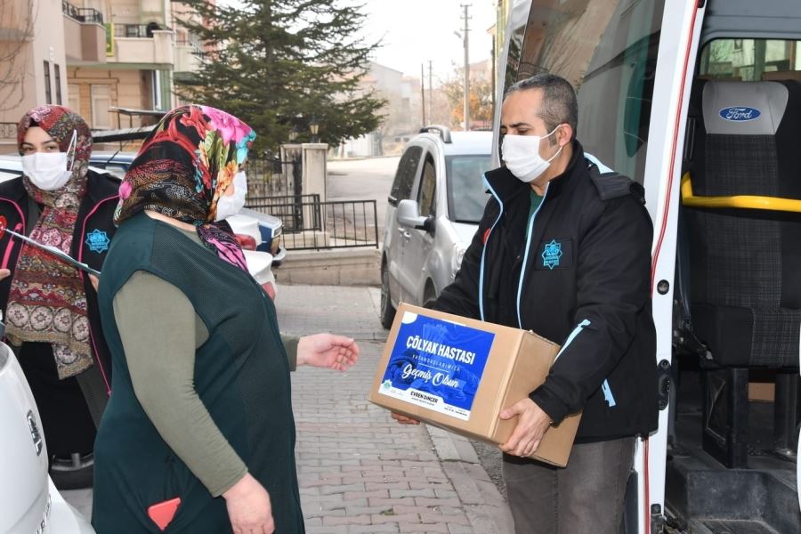 AKSARAY BELEDİYESİNDEN ÇÖLYAK VE TROZİNEMİ HASTALARINA GLÜTENSİZ GIDA DESTEĞİ