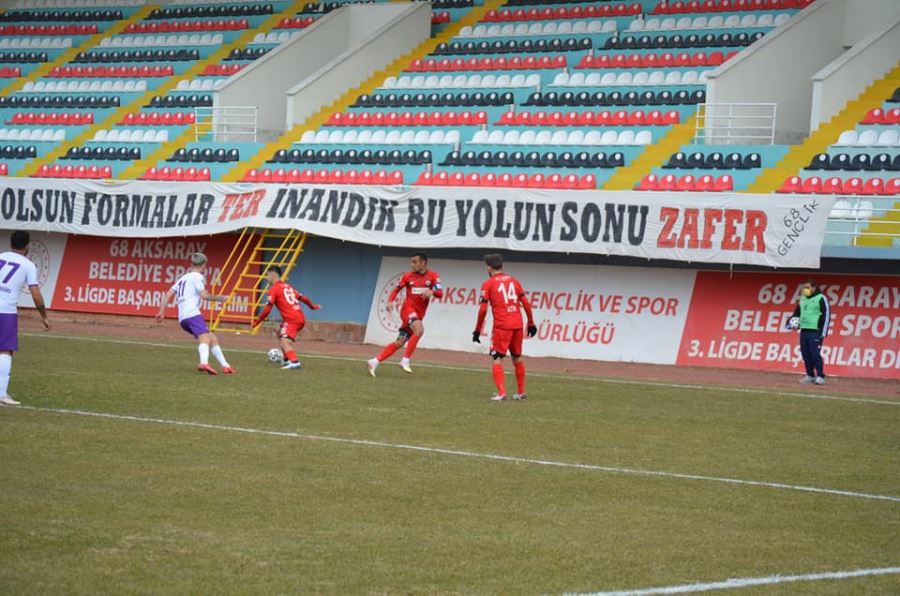 AKSARAYSPOR ÇARŞAMBA GÜNÜ SULTANBEYLİ DEPLASMANINA GALİBİYET İÇİN ÇIKACAK.