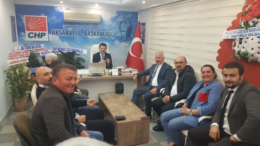 CHP de Yeni Yönetim Toplantısı Yapıldı