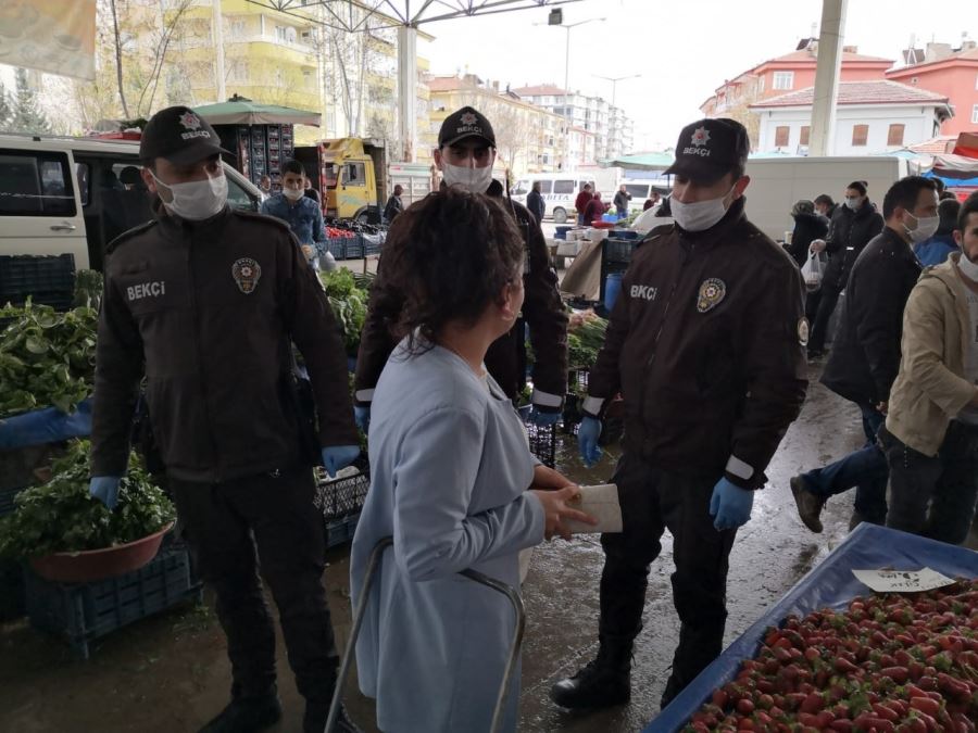 Aksaray’da Polis ve Bekçilerden Sıkı Denetim